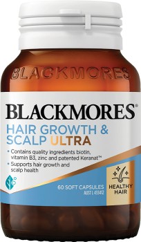 NEW-Blackmores-Hair-Growth-Scalp-Ultra-60-Capsules on sale