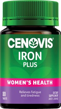 Cenovis-Iron-Plus-80-Tablets on sale