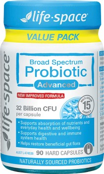 Life-Space-Broad-Spectrum-Probiotic-Advanced-90-Capsules on sale