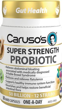 Carusos-Super-Strength-Probiotic-30-Capsules on sale