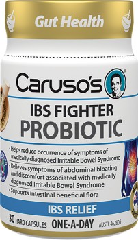 Carusos-IBS-Fighter-Probiotic-30-Capsules on sale