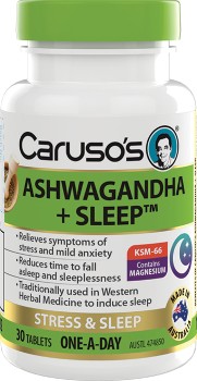 Caruso%26rsquo%3Bs+Ashwagandha+%2B+Sleep+30+Tablets%2A