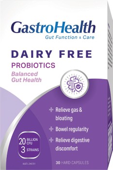 GastroHealth-Dairy-Free-Probiotics-30-Capsules on sale