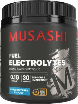 Musashi+Electrolytes+Blue+Raspberry+300g%2A