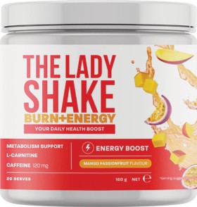 The+Lady+Shake+Burn+%2B+Energy+Mango+Passionfruit+160g%2A