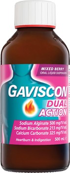 Gaviscon-Dual-Action-Liquid-Mixed-Berry-500mL on sale