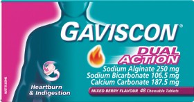 Gaviscon-Dual-Action-Mixed-Berry-Flavour-48-Tablets on sale