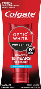 Colgate+Optic+White+Pro+Series+Toothpaste+5%25+Hydrogen+Peroxide+80g