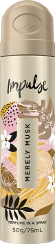 Impulse+Body+Spray+Deodorant+Merely+Musk+75mL