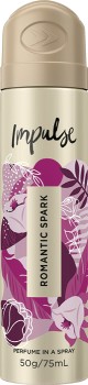 Impulse-Body-Spray-Deodorant-Romantic-Spark-75mL on sale