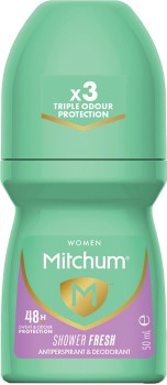 Mitchum-Women-Antiperspirant-Deodorant-Powder-Fresh-Roll-On-50mL on sale