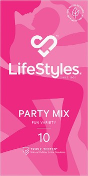 Lifestyles+Party+Mix+Condoms+10+Pack%2A