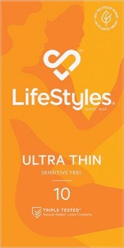 Lifestyles+Ultra+Thin+Condoms+10+Pack%2A