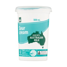Woolworths+Sour+Cream+300ml+%26ndash%3B+From+the+Fridge
