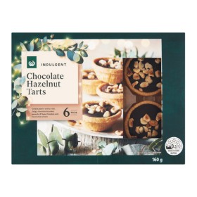 Woolworths-Chocolate-Hazelnut-Tarts-Pk-6 on sale
