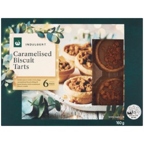 Woolworths+Caramelised+Biscuit+Tarts+Pk+6