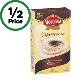 Moccona-Coffee-Sachets-Pk-8-10 on sale