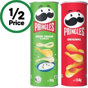 Pringles-Potato-Chips-118-134g on sale