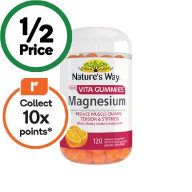 Natures-Way-Adult-Vita-Gummies-Magnesium-Pk-120 on sale