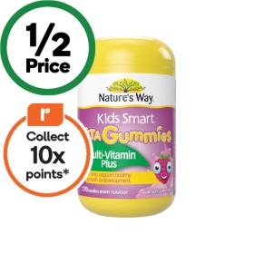 Natures-Way-Kids-Smart-Vita-Gummies-Multi-Vitamin-Plus-Pk-170 on sale
