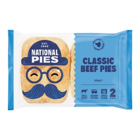 National-Pies-Varieties-360g-Pk-2-From-the-Fridge on sale