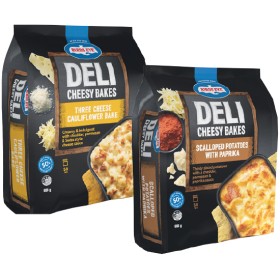 Birds-Eye-Deli-Cheesy-Bakes-600g on sale