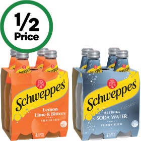 Schweppes+Soft+Drink%2C+Mineral+Water+or+Mixer+Varieties+4+x+300ml