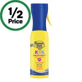 Banana-Boat-Kids-Smartmist-Sunscreen-Spray-SPF-50-200ml on sale