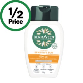 DermaVeen-SPF-50-Sensitive-Sun-Sunscreen-250g on sale