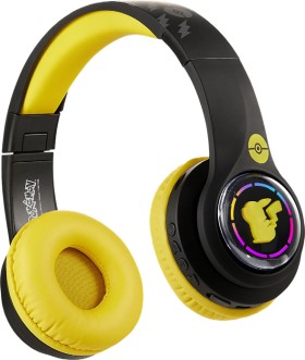 Pokmon-Bluetooth-Headphones-Pikachu on sale