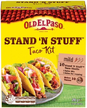 Old-El-Paso-Taco-Kit-295-418g-Selected-Varieties on sale