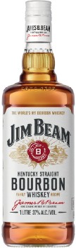 Jim-Beam-White-Label-Bourbon-1-Litre on sale