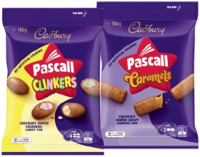 Pascall+Chocolate+Share+Bag+160%E2%80%91185g+or+Cadbury+Bitesize+120%E2%80%91150g+Selected+Varieties