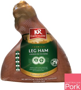KR-Castlemaine-Bone-In-Half-Leg-Ham on sale