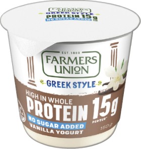 Farmers-Union-Greek-Style-High-Protein-Yogurt-150g-Selected-Varieties on sale