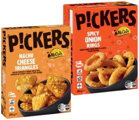 McCain-Pickers-230350g-Selected-Varieties on sale