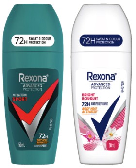 Rexona-Advanced-Protection-Antiperspirant-Roll-On-50mL-Selected-Varieties on sale