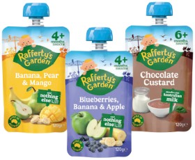 Raffertys-Garden-Baby-Food-120g-Selected-Varieties on sale
