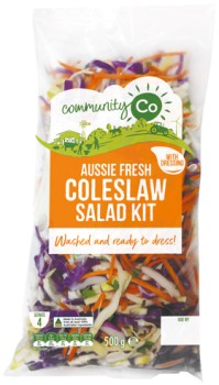 Community-Co-Coleslaw-Salad-Kit-500g on sale