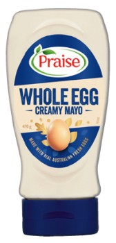Praise-Whole-Egg-Squeezy-Mayo-470500g-Selected-Varieties on sale