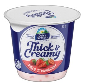 Dairy-Farmers-Thick-Creamy-Yoghurt-140150g-Selected-Varieties on sale