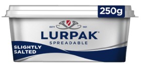 Lurpak-Spreadable-250g-Selected-Varieties on sale