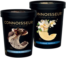 Connoisseur-Gourmet-Ice-Cream-1-Litre-Selected-Varieties on sale