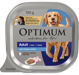 Optimum-Wet-Dog-Food-100g-Selected-Varieties on sale