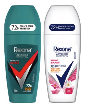 Rexona+Advanced+Protection+Antiperspirant+Roll%E2%80%91On+50mL+Selected+Varieties