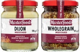 MasterFoods-Mustard-170175g-Selected-Varieties on sale
