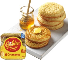 Golden-Crumpet-Rounds-6-Pack-Selected-Varieties on sale