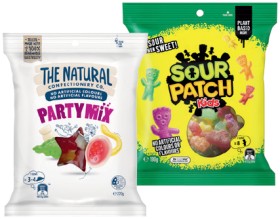 The-Natural-Confectionery-Co-130230g-Sour-Patch-Kids-190g-or-Pascall-Lollies-150300g-Bags-Selected-Varieties on sale