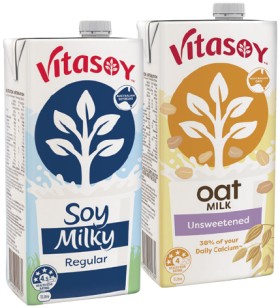 Vitasoy-Unsweetened-or-Milky-Long-Life-UHT-Milk-1-Litre-Selected-Varieties on sale