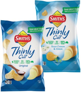 Smiths-Thinly-Cut-Chips-175g-Selected-Varieties on sale